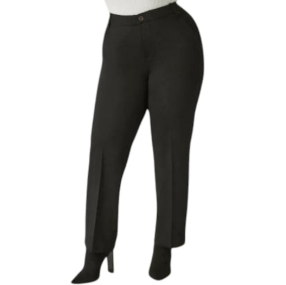 Ashley Stewart | Women's Classic Black Pointe Leggings (Size 18/20) - Picture 1 of 10